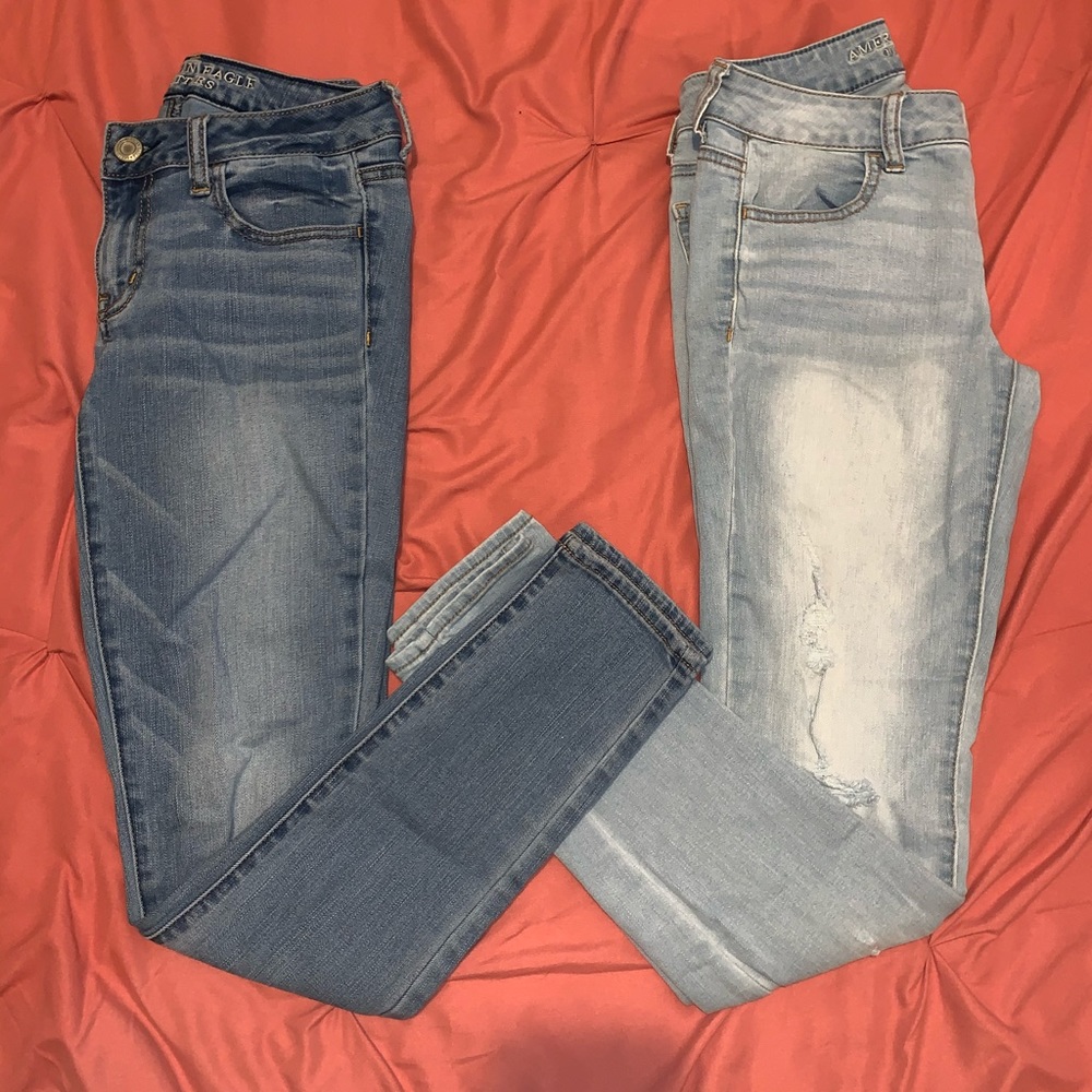 Lot of 2 - American Eagle Super Stretch Jeggings